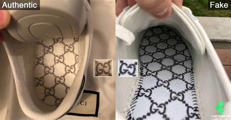 original gucci shoes vs fake